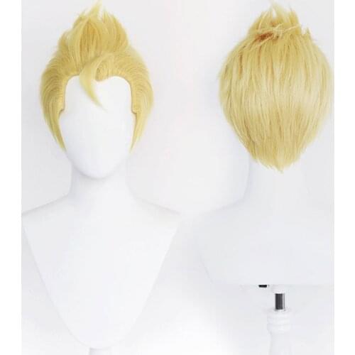 Tokyo Revengers Hanagaki Takemichi Cosplay Wig Heat Resistant Synthetic Wig