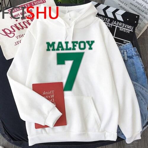 Draco Malfoy hoodies women graphic anime female sweatshirts pullover grunge streetwear