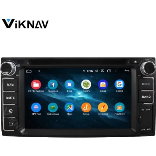 Universal 2din Android 10.0 7 inch Car Radio Stereo autoradio auto for toyota COROLLA VIOS CROWN CAMRY HIACE PREVIA RAV4 car
