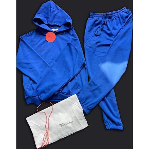 2021 Pure Cotton Thin Spring and Summer Fabric Hooded Sweatshirts Hoodies Track Pants Women Clothes Tracksuits Two Piece Sets