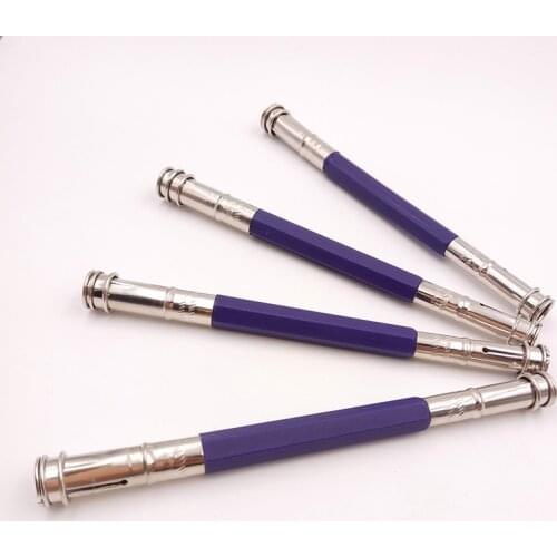 Adjustable Dual Head Pencil Extender Holder Sketch School Office Art Write Tool