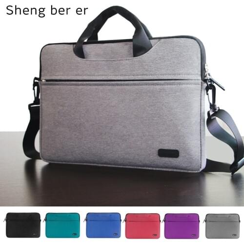 2020 New Brand Messenger Bag Laptop bag 11.6",13.3",14",15.6" Handbag Case For Macbook Air Pro Bag, Wholesale Free Drop Shipping