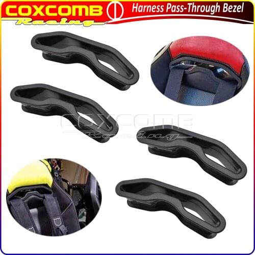 4Pcs/2Pcs/1Pcs Seat Belt Harness Seat Pass-Through Bezel For Polaris General Sportsman RZR XP UTV S 4 1000 900XC ACE 2015-2020