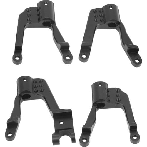 4pcs Aluminum Front Rear Shock Damper Tower Mount Hoops for AXIAL SCX10 II 90046 90047 1:10 RC Car