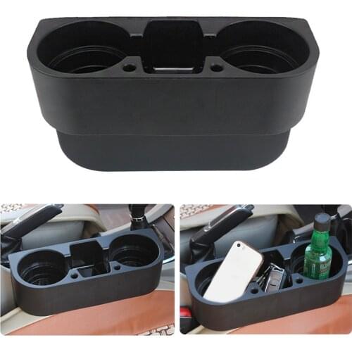 Car Drink Holder Double Hole Beverage Holder Car Drink Bottle Cup Holder Water Bottle Mount Stand Coffee Drinks Car Accessories