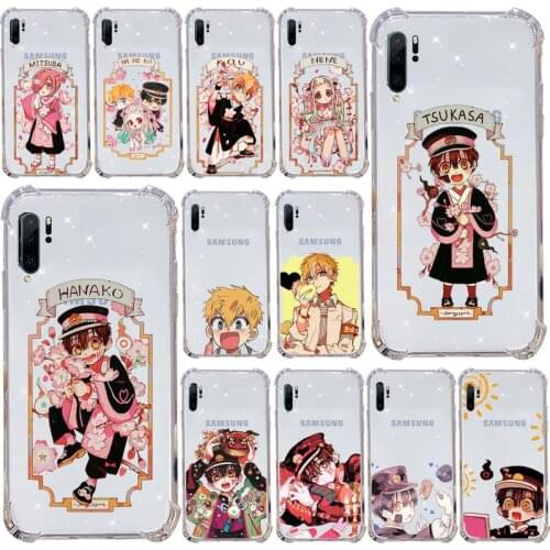 Toilet Bound Hanako Kun Phone Case Transparent For Samsung Galaxy A71 A21s S8 S9 S10 plus note 20 ultra