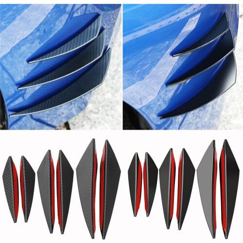 Car Front Bumper Lip Decoration Diffuser For Ford ST Racing Focus 3 MK3 For RS Kuga