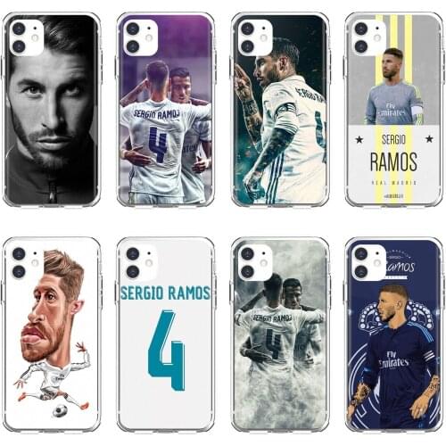 Phone Case footballer-Sergio-Ramos-SR4 For Huawei P30 P40 P20 P7 P8 P9 P10 Lite Plus Pro 2015 2016 2017 Mini