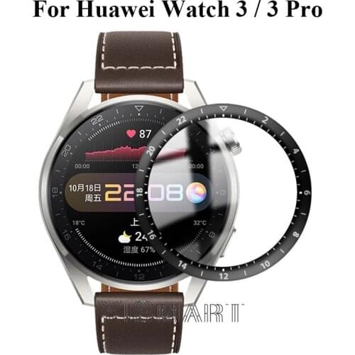 Curved Protective Film For Huawei watch 3 Full Cover Screen Protector for huawei watch 3 pro Not Glass