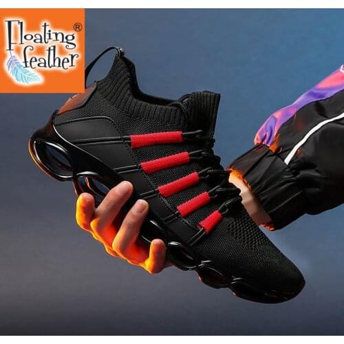 Men Shoes Sneakers Comfortable Casual Sports Shoes New Breathable Tenis Masculino Adulto Male Red Autumn Blade Large Size 50