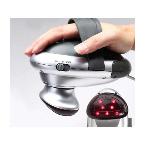 Muscle Relax Full Body Vibrating Massager Machine Electric Infrared Comb Brush Massage Rechargeable Home Office Use For Parents