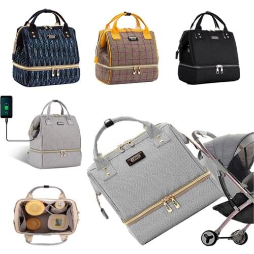 Mummy Diaper Bags Maternity Bags For Baby Stuff Small Baby Nappy Changing Backpack For Moms Travel Women Bag Stroller Organizer