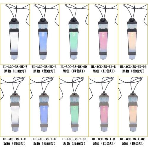 Tactical signal light Velcro safety identification flashlight Helmet accessories