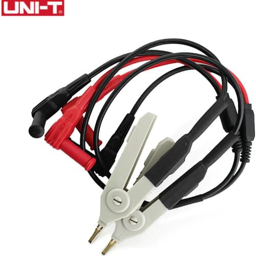 UNI-T UTL61 Parts Kelvin Test Leads Probes Clip LCR Meter Wire Cable Applies To UT612/UT611 Accessories Durable
