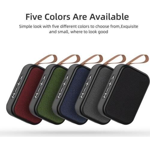 USB Bluetooth Speaker TF Card Laptop Loudspeaker Tablet Smartphone FM Wireless Rechargeable Mini Portable Stereo Sound Surround