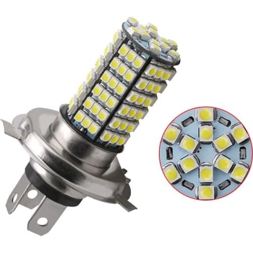1X Car LED Fog Headlight 3528 120SMD Auto Brake Lamp H1/H3/H4/H7/H8/H11 9005 9006 Car Styling 7000K Super Bright White 12V