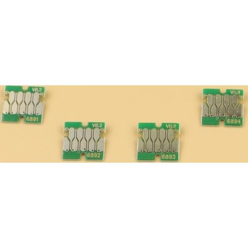 10 sets 40 pieces BK C M Y T6891-T6894 chips for Epson Surecolor S30670 S50670 S30675 ink cartridge chips