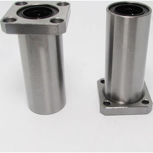 2PCS LMK10LUU 10 mm Long Square Flange Type Linear Bearing CNC parts 3d printer parts