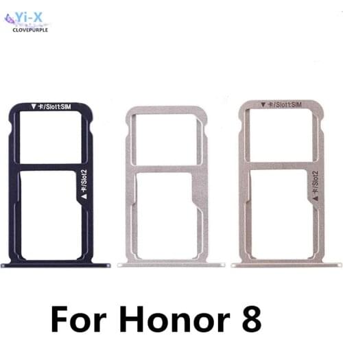 10pcs/lot SIM Card Tray For Huawei Honor 8 Sim card Slot Holder Adapter for Huawei Honor8