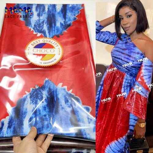 2021 New African Bazin Riche Gextczer Fabric With Printing Embroidery French Basin Riche Nigerian Material Wedding Party Sewing