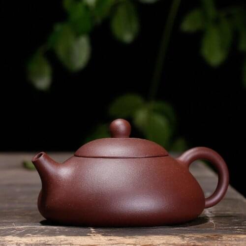 220ML Yixing Teapot Handmade Purple Clay Kettle Chinese Kung Fu Teaware Send Gift Box Suit Puer Tieguanyin MJ