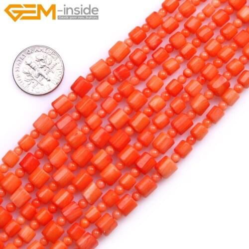 3-6mm Fashion Popular Graduated Coral Beads For Jewelry Making 15inches DIY Bracelet Necklace Gift