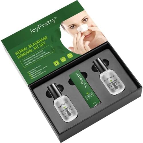 AUQUEST Jiubeti Bamboo Charcoal Gentle Cleansing Blackheads Set Cleansing Pore-shrinking nasal membrane nasal patch Nursing set