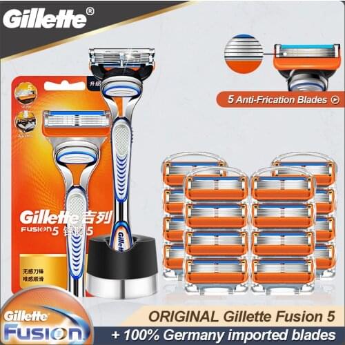 Gillette Fusion 5 Shaving Machine Safety Razor Holder Face Shaver Cassettes Shave Beard Case With Replaceable Blades For Men Hot