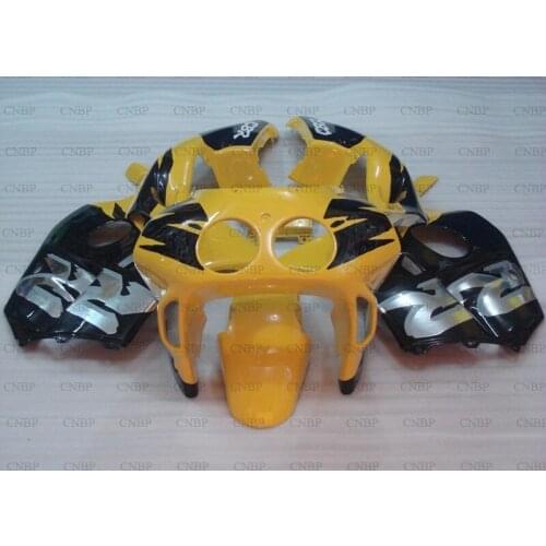 For Honda Cbr250rr 1990 - 1994 MC22 Fairings for Honda Cbr250rr 1990 Fairings for Honda Cbr250rr 1991 Yellow Black Fairing