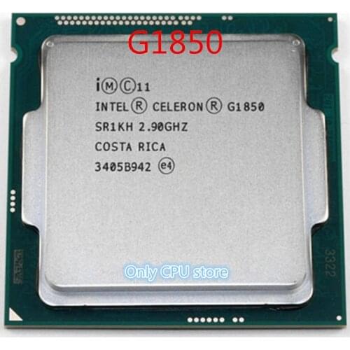 Intel Celeron G1850 2.9 GHz Dual-Core Dual-Hilo de procesador de CPU 2 M 53 W LGA 1150