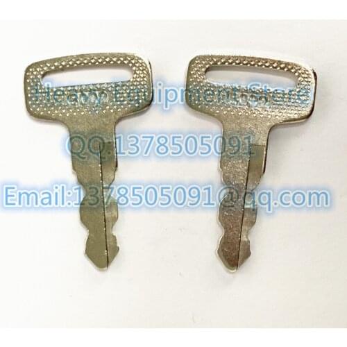 2 PCS key for Yamaha Golf Cart PTV 10+ Code 8002 Gas / Electric New Ignition Replacement JU6-H2511-10