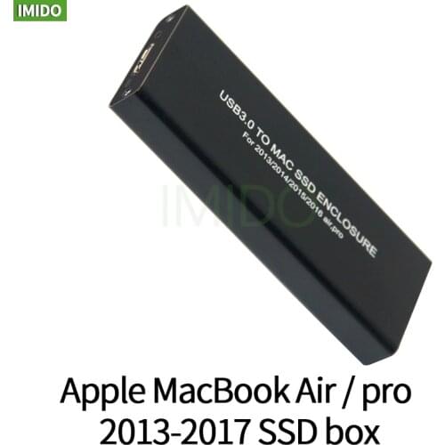 For Apple Macbook Air Pro Retina 2013 2014 2015 /2016 Hard Disk Box Usb3.0 to Mac SSD Case Enclosure A1466 A1465 A1398 A1502