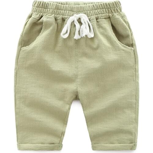 Superior Quality summer kids 7 minutes shorts boys girl Harem Pants loose casual sports kids clothes toddler Children clothing