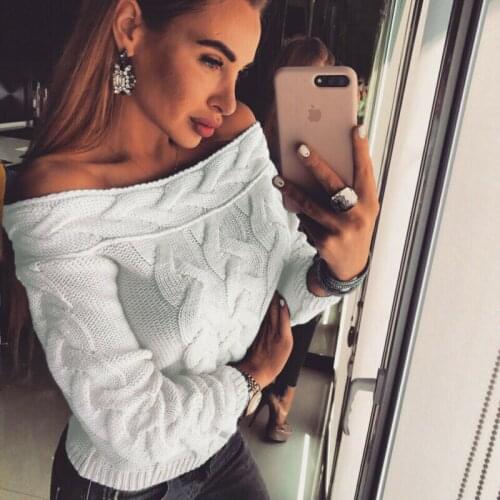 Fashion Casual 6 Colours Women Sweater Pullovers Retro Long Sleeve O-neck Twist Knitted Sweater Harajuku Chic Casaco Feminino