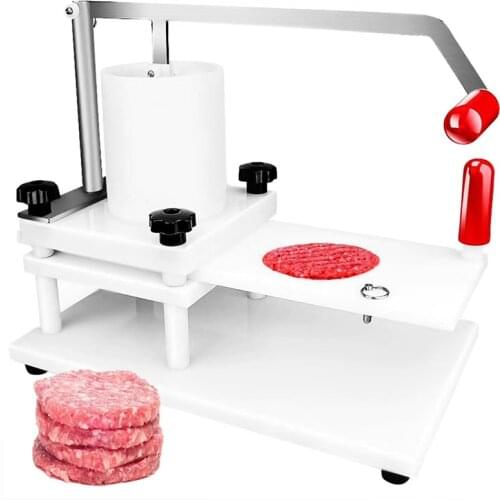 New plastic hamburger forming machine Export manual PE hamburger mould machine special beef press machine