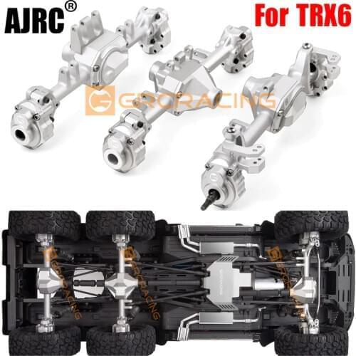 Suitable for TRAXXAS TRX6 G63 G2 full metal CNC 6061 material axle TRX-6 6X6 G63 #88096-4 upgrade axle parts