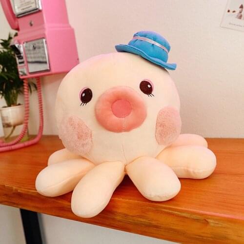 20CMInstagram octopus doll web celebrity girl pillow stuffed toy gift for girls
