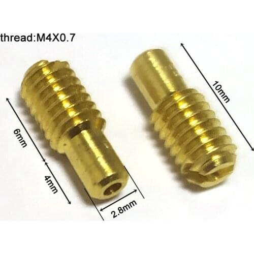 4mm Jet Pilot Jet Idle Slow Jet M4 for Mikuni M26-606 VM20-273