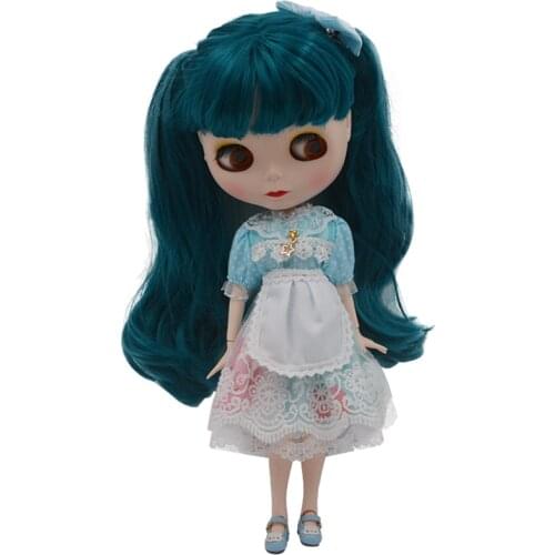 Blyth Doll BJD, Neo Blyth Doll Nude Customized Frosted Face Dolls Can Changed Makeup and Dress DIY, 1/6 Ball Jointed Dolls SO15