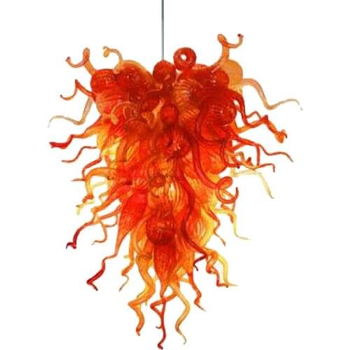 Murano Glass Chandeliers lightings Lamps Modern Novelty Pendant Lamp Suspension Hotel Dining Room Lighting