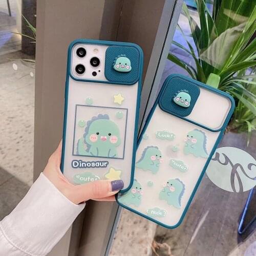 Camera Lens Protection Phone Cases For iPhone 11 12 Mini Pro XS Max 8 7 6 6S Plus X XR SE 2020 12Pro Cute Dragon Soft Back Cover