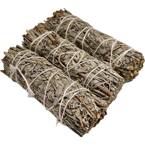3pcs Sage Bundles Smudge Sticks For Home Cleansing Healing Meditation Smudging Rituals Pure Leaf For Cleansing Burning