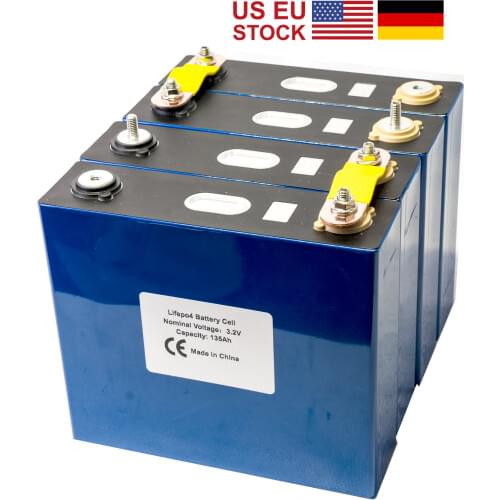 Grade A 2021 NEW 4Pcs 3.2v 120AH 125AH 176Ah Lifepo4 Battery Lithium Iron Phosphate Cell 12v 24V Not 150AH for Solar RV