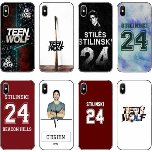 TeenWolf Stilinski 24 TPU Soft Phone Case For Xiaomi Mi 11 Note 10 10T 9 9T 8 Pro A2 Lite A3 A1 Poco F1 F2 M3 X3 NFC