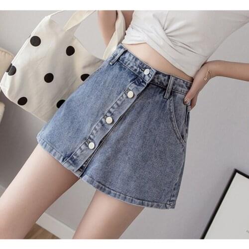 Chengyouxuan Women Jeans Shorts