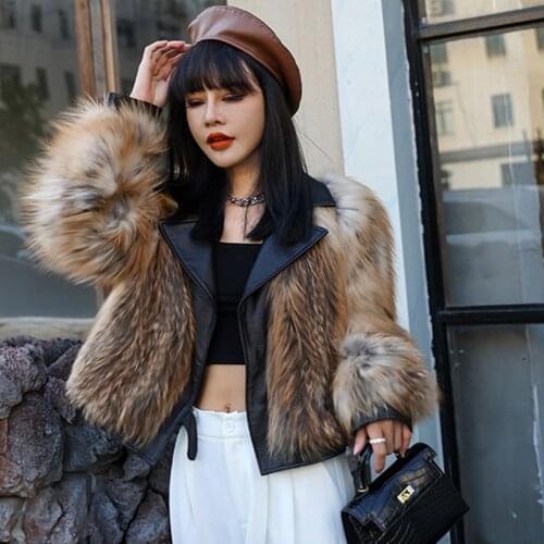 Cosyowns Women's Jackets With Fur