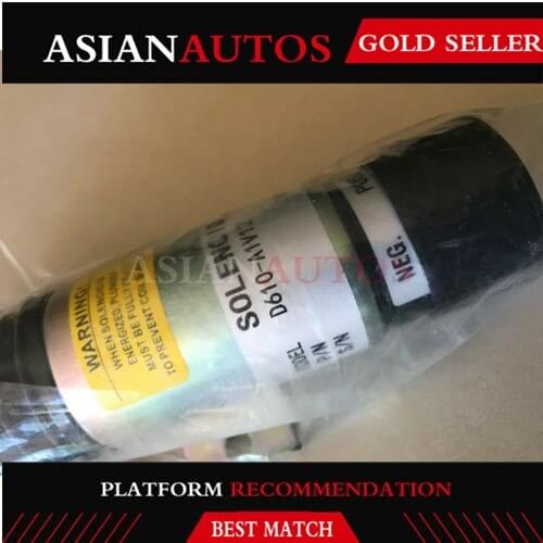 D610-A1V12 Speed solenoid 12V for Kubota WG-750/DF-752/DF-972 Engine D1105/Z482 for Ford Z-34-22/Z-45-22
