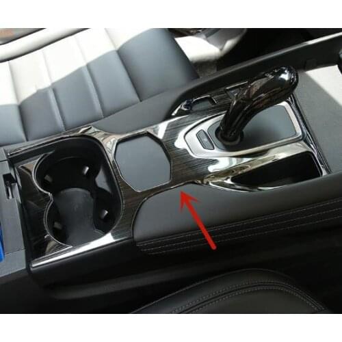 For Haval F7 F7X 2018-2020 stainless steel Gearshift decorative frame Water cup decorative frame Scratch protection Car styling