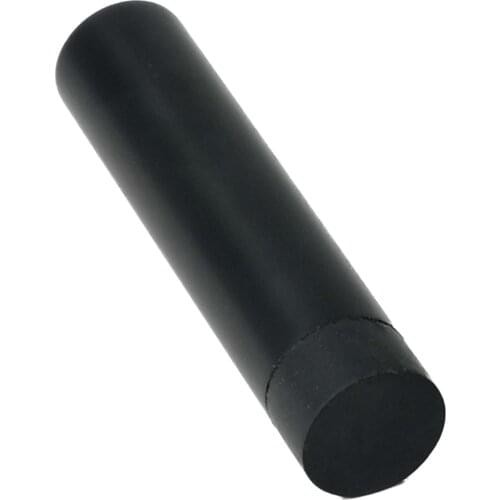 3.2 Inch Stainless Steel Door Stopper Black Color Door Stop Wall Protectors Rubber bumper for handle