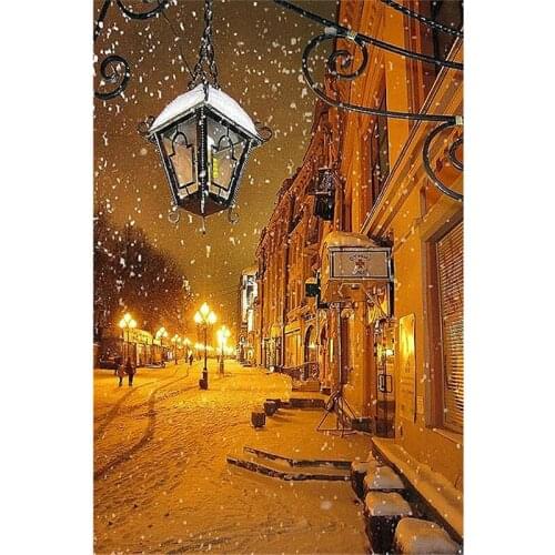 DIY Square Diamond Painting Cross Stitch Kits Diamond Mosaic crystal Diamond Embroidery Patterns Rhinestones Snow & light